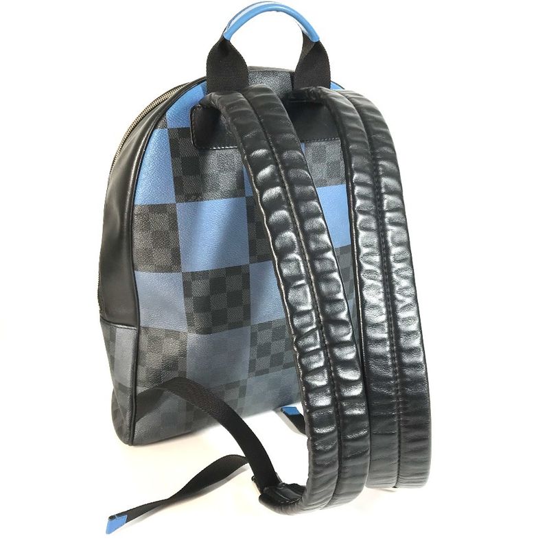 Louis Vuitton Backpack Sac Josh NV N40402 Leather Black