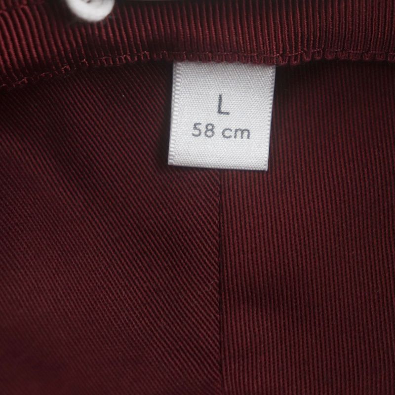 Gucci 833280 Ggmonogram Leather Use Hat Bucket Hat Bordeaux L 58cm (22.83in)