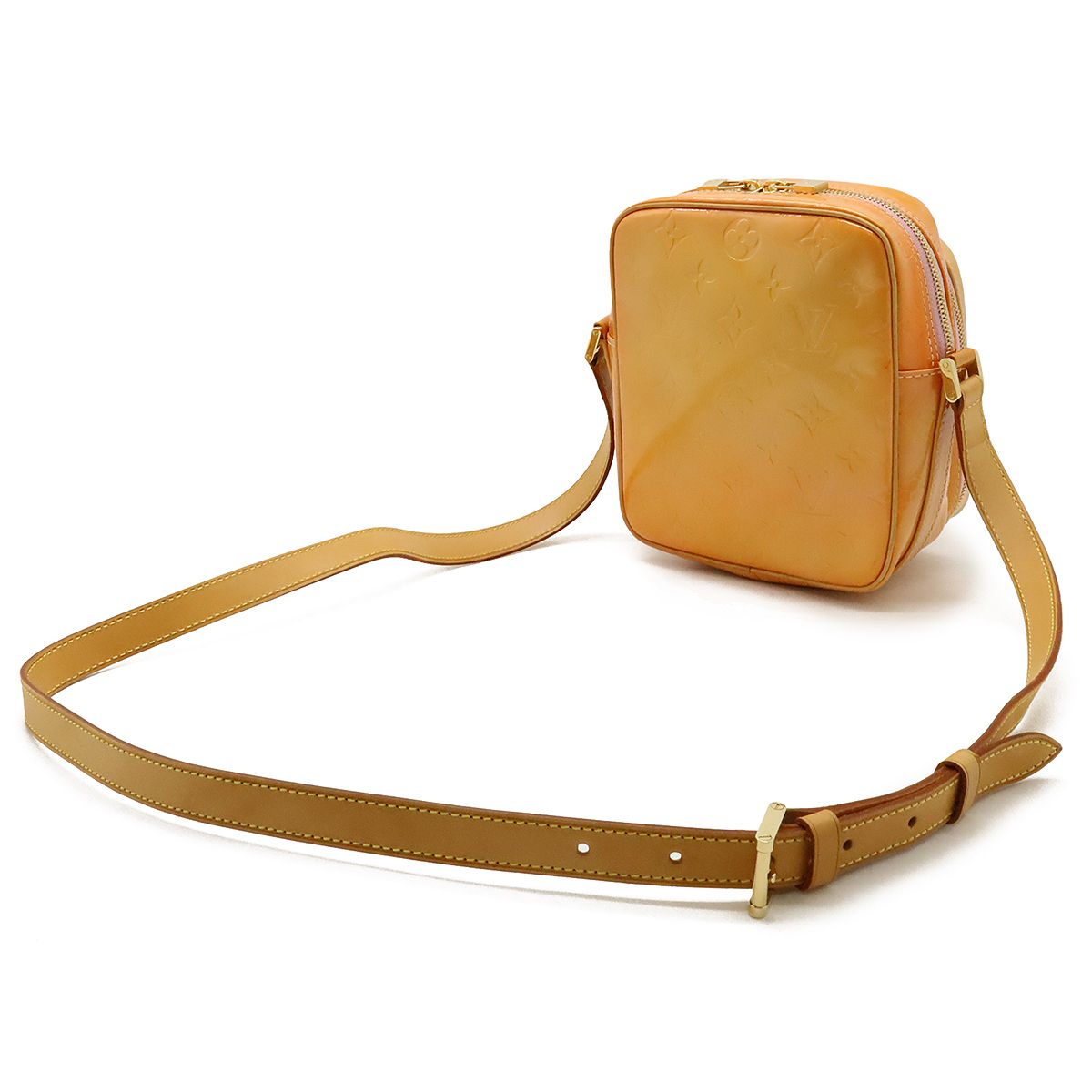 Louis Vuitton Monogram Vernis Wooster Shoulder Bag Pochette Crossbody Enamel