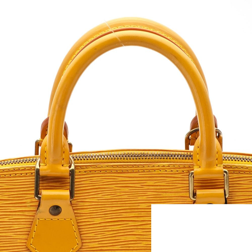 Louis Vuitton Alma Epi Leather Yellow Handbag — view 7