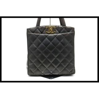 Chanel Quilted GD Metal Fittings Tote