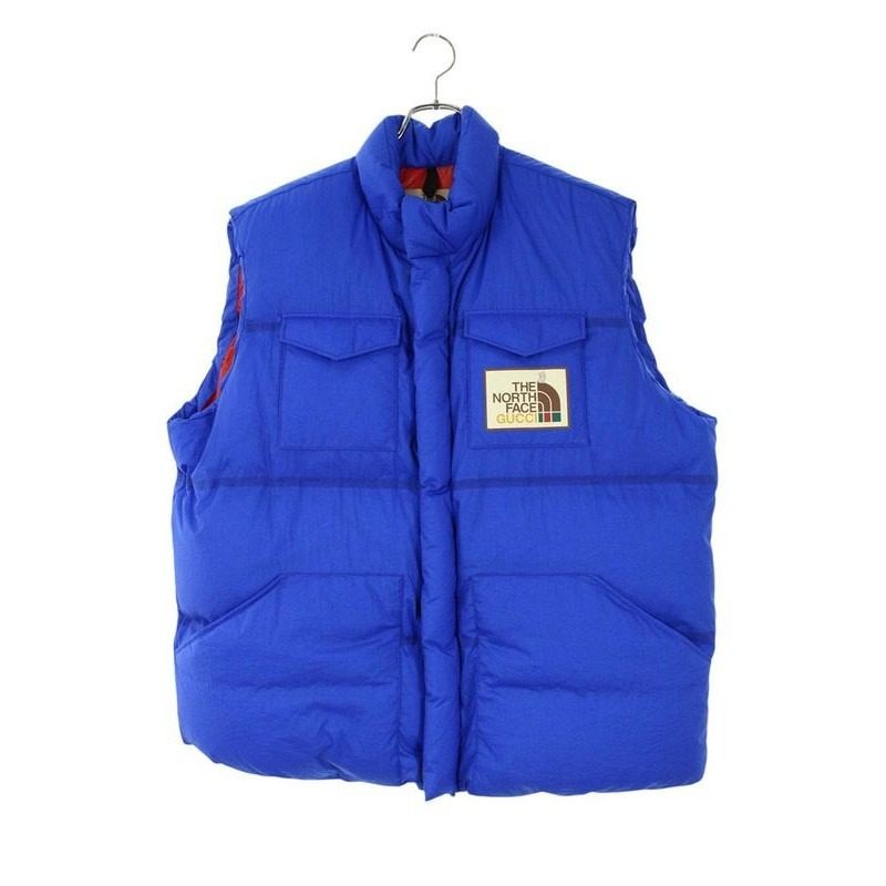 Gucci North Face the Logo Zip Up Down Vest XL