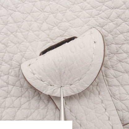 Hermes Evelyne Amazon TPM Cles Silver Taurillon Clemence Shoulder Bag — view 6