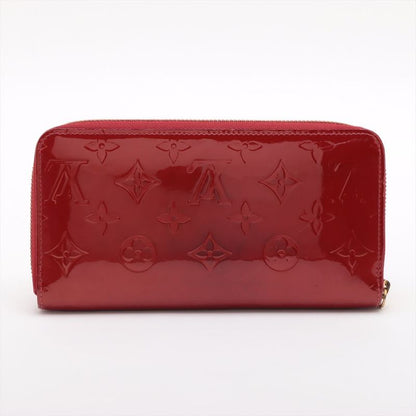 Louis Vuitton Monogram Vernis Zippy Wallet Round Zip Wallet Long Wallet M90200
