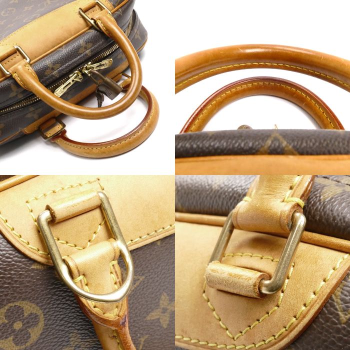 Louis Vuitton Trouville Handbag Monogram M42228 Ba0048 Ladies Preowned