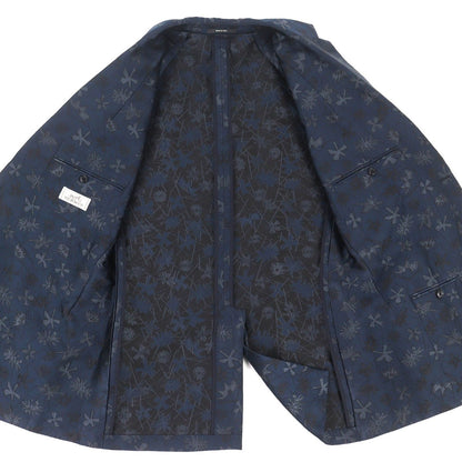 Hermes Silk Blend All Weave Pattern Single Jacket Tailored — view 4