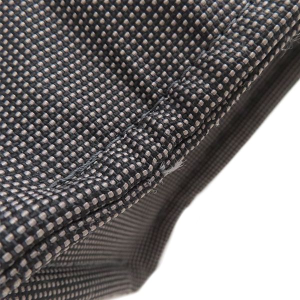 Hermes Tote Bag Her Line Tote MM Canvas Gray Silver Hardware Key and Cadena