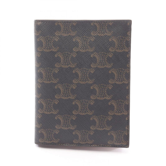 Celine Card Case Triomphe Black Others Passport Cabas