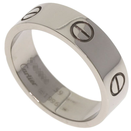 Cartier Love Ring #59 Ring 18K White Gold Unisex