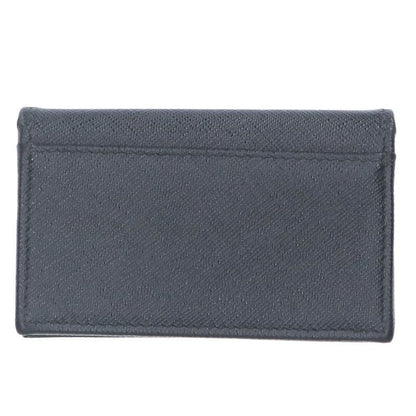 Prada 2mc122 Triangle Logo Plate Leather Card Case Men's