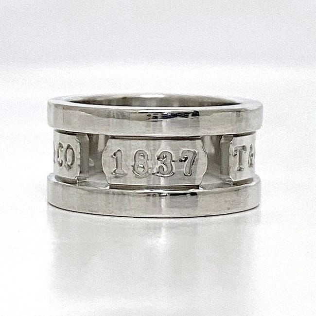 Tiffany & Co Elements Ring Ec21992 Silver 1837 Ring