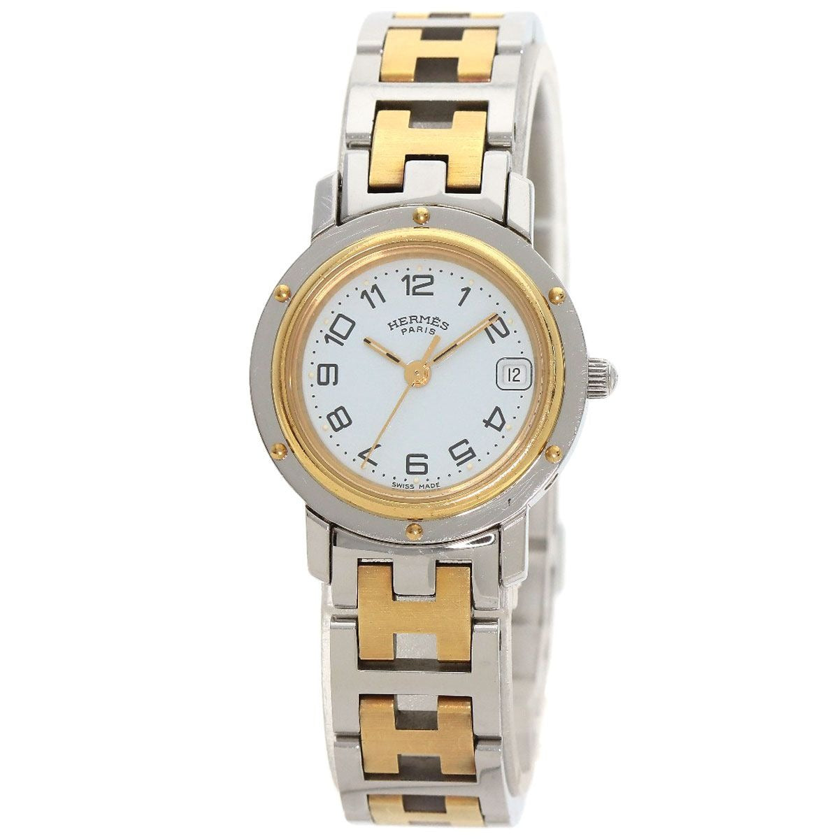 Hermes Clipper Watch SS Ssxgp