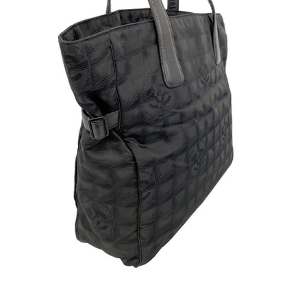 Chanel Tote New Travel Nylon Black Cles Diss — view 2