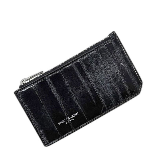Saint Laurent Coin Case Black