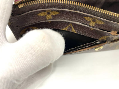 Louis Vuitton Monogram Portefeuille Emilie Zipper Long Wallet M41943 Brown ×