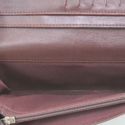 Chanel Cocomark Matelasse Bifold Long Wallet Black