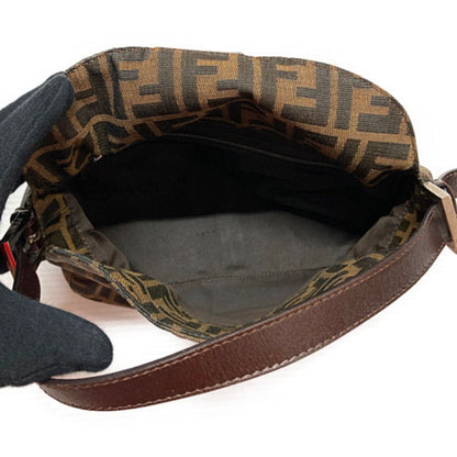 Fendi Zucca Pattern Semi-Shoulder Bag 2831-26725-018