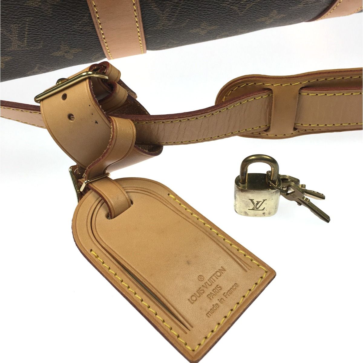 Louis Vuitton Monogram Keepall Bandouliere 50 Boston Bag