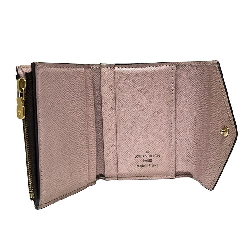 Louis Vuitton Monogram Portefeuille Zoë Trifold Wallet M62933 Rose Ballerine