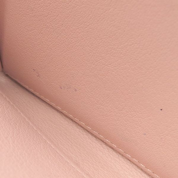 Louis Vuitton Long Wallet Zippy Wallet Monogram Mahina Rose Jasmine Silver