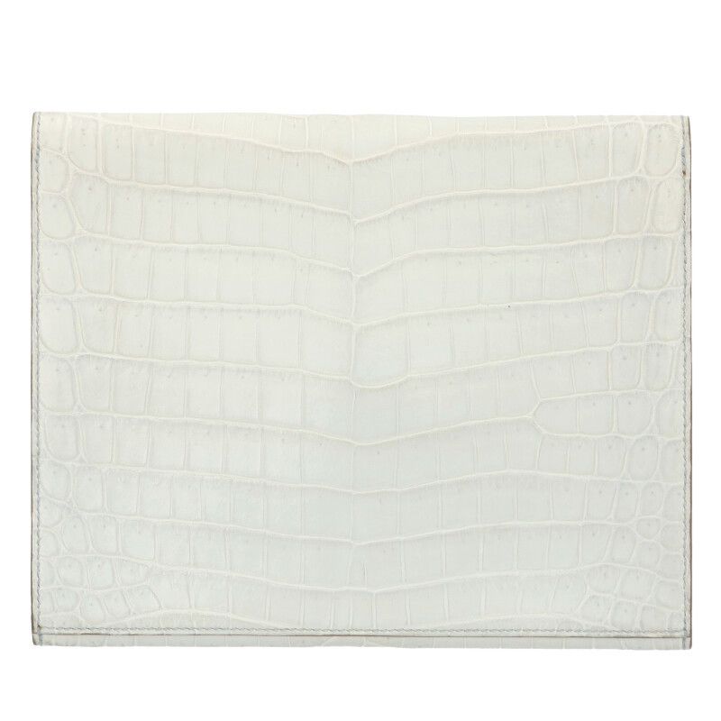 Hermes Sinetic C Engraved Svhardware Niloticus Clutch Bag Men's