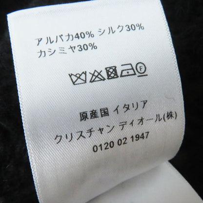 Christian DIOR 244t61am144 Alpaca Silk BEE Embroidery Cable Knit Sleeveless