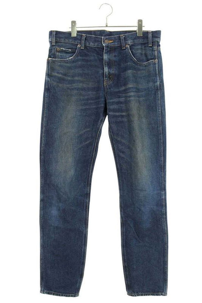 Celine 2n309789d Zip Fly Straight Denim Pants Men's 32
