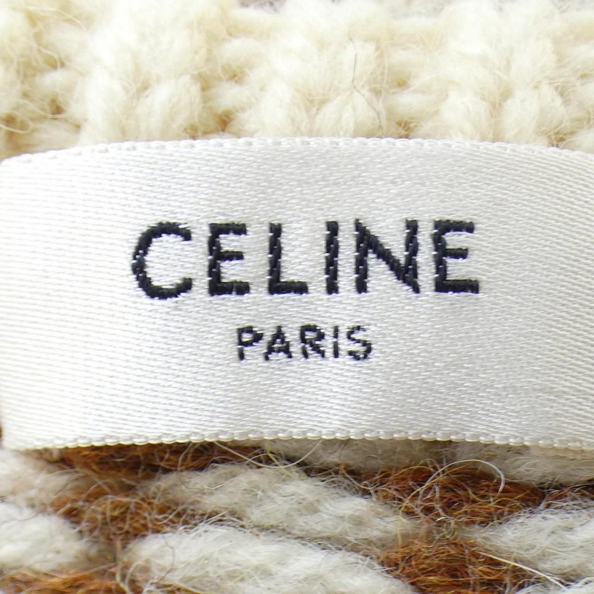 Celine Triomphe Crew Neck Sweater Knit — view 4