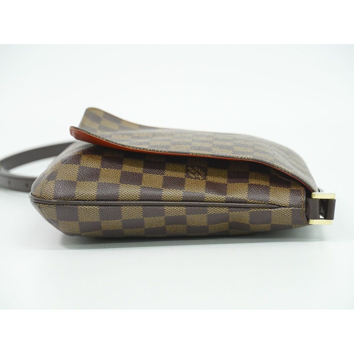 Louis Vuitton LV Musette Salsa Long Damier Ebene Shoulder Bag Pochette Brown — view 4