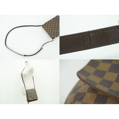 Louis Vuitton LV Musette Salsa Long Damier Ebene Shoulder Bag Pochette Brown — view 6