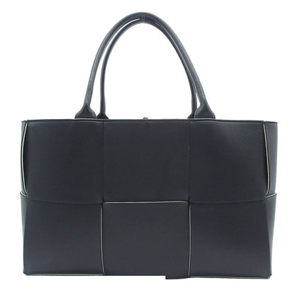 Bottega Veneta the Arco Tote Medium Black White Leather Handbag — view 2