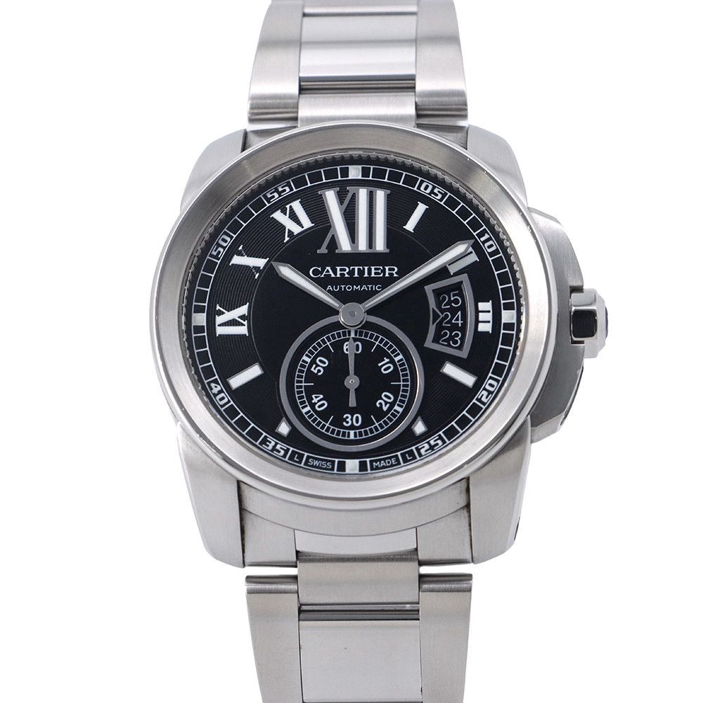 Cartier Caliber de Date Watch Black Dial