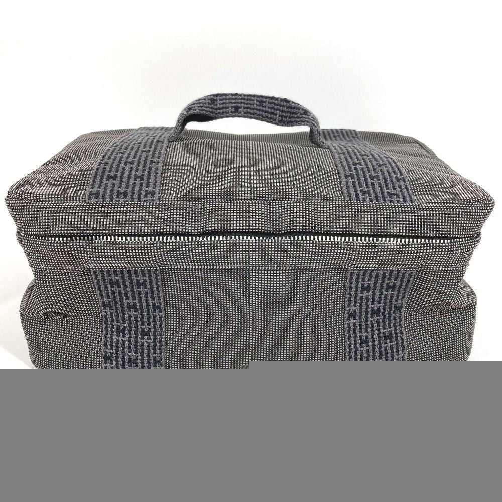 Hermes Pouch Her Line Vanity Bag Canvas Gray
