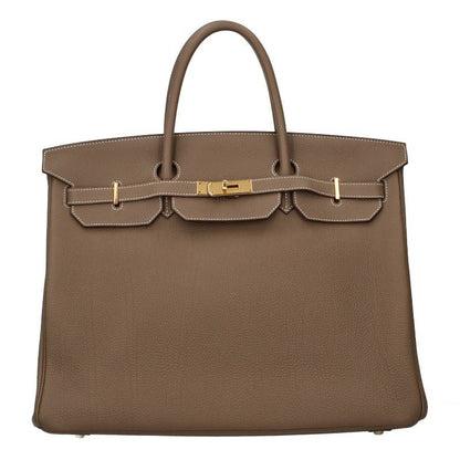 Hermes Birkin 40 Togo Handbag Etoupe