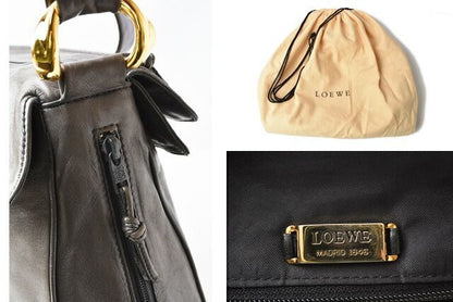 Loewe Preowned Shoulder Bag Semi-shoulder Men's Women's Loewe Lambskin Light