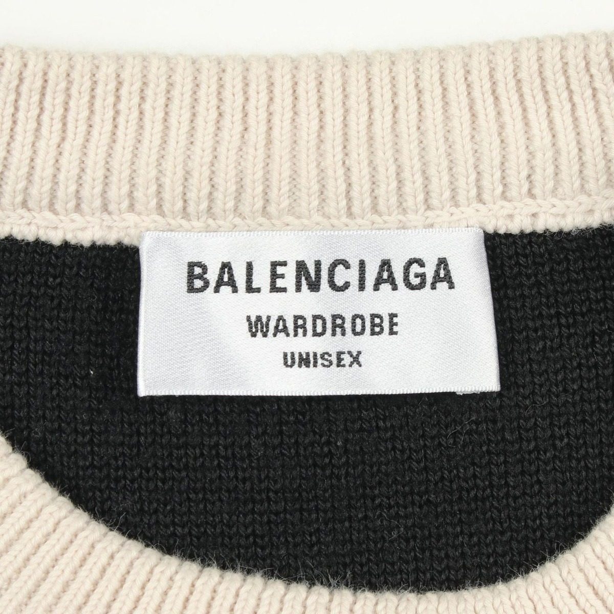 Balenciaga Knit Overall Logo Cotton Wool — view 3