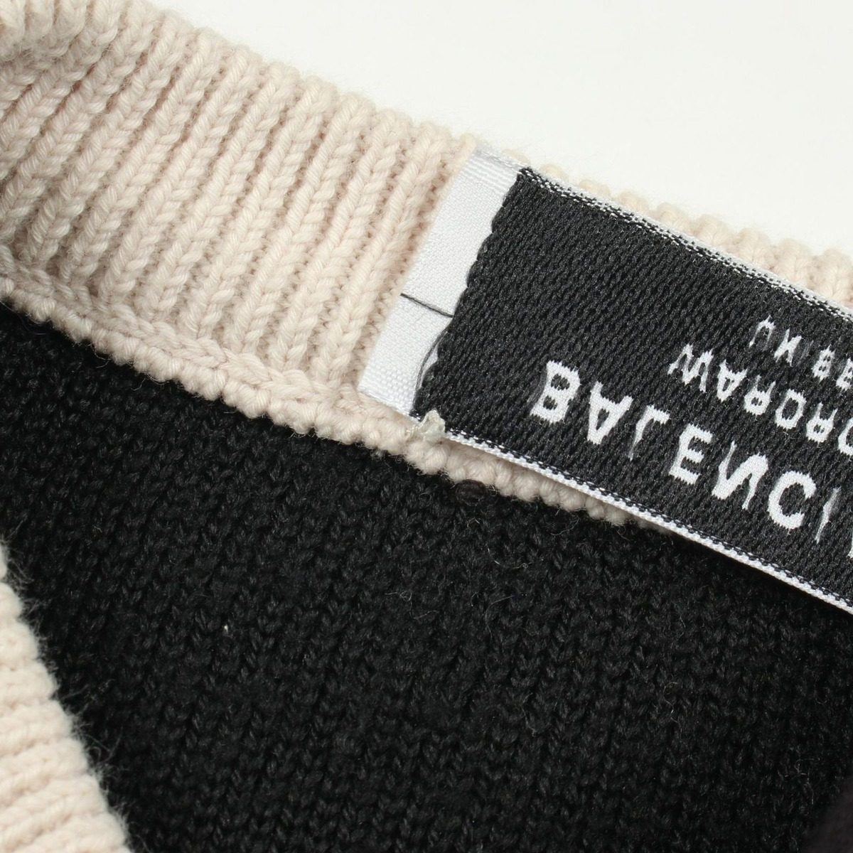Balenciaga Knit Overall Logo Cotton Wool — view 7