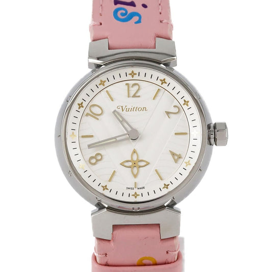 Louis Vuitton Tambour Qa092 SS Quartz