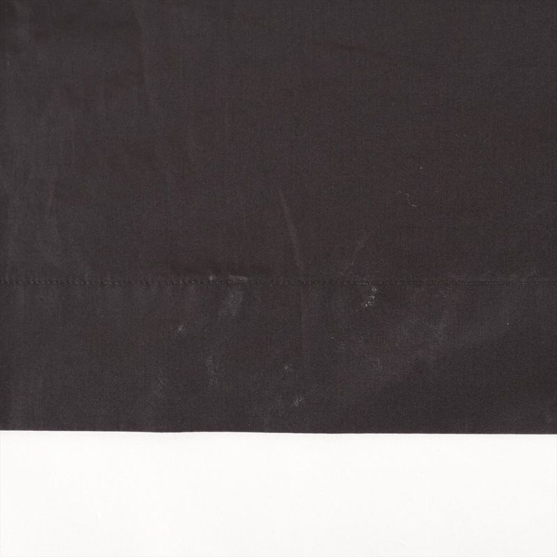 Hermes Cotton Logo Embroidery Shirt Women's 34 Black 2e3600d2 Made In France