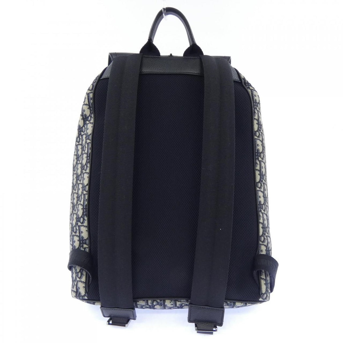 Dior Motion Blue Jacquard Backpack — view 3