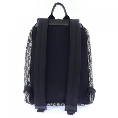 Dior Motion Blue Jacquard Backpack — view 3