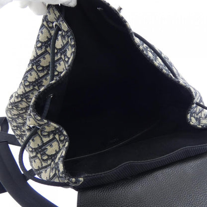 Dior Motion Blue Jacquard Backpack — view 6
