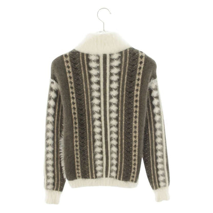 Chanel Angora Mohair Zip Up Cardigan 36 — view 2