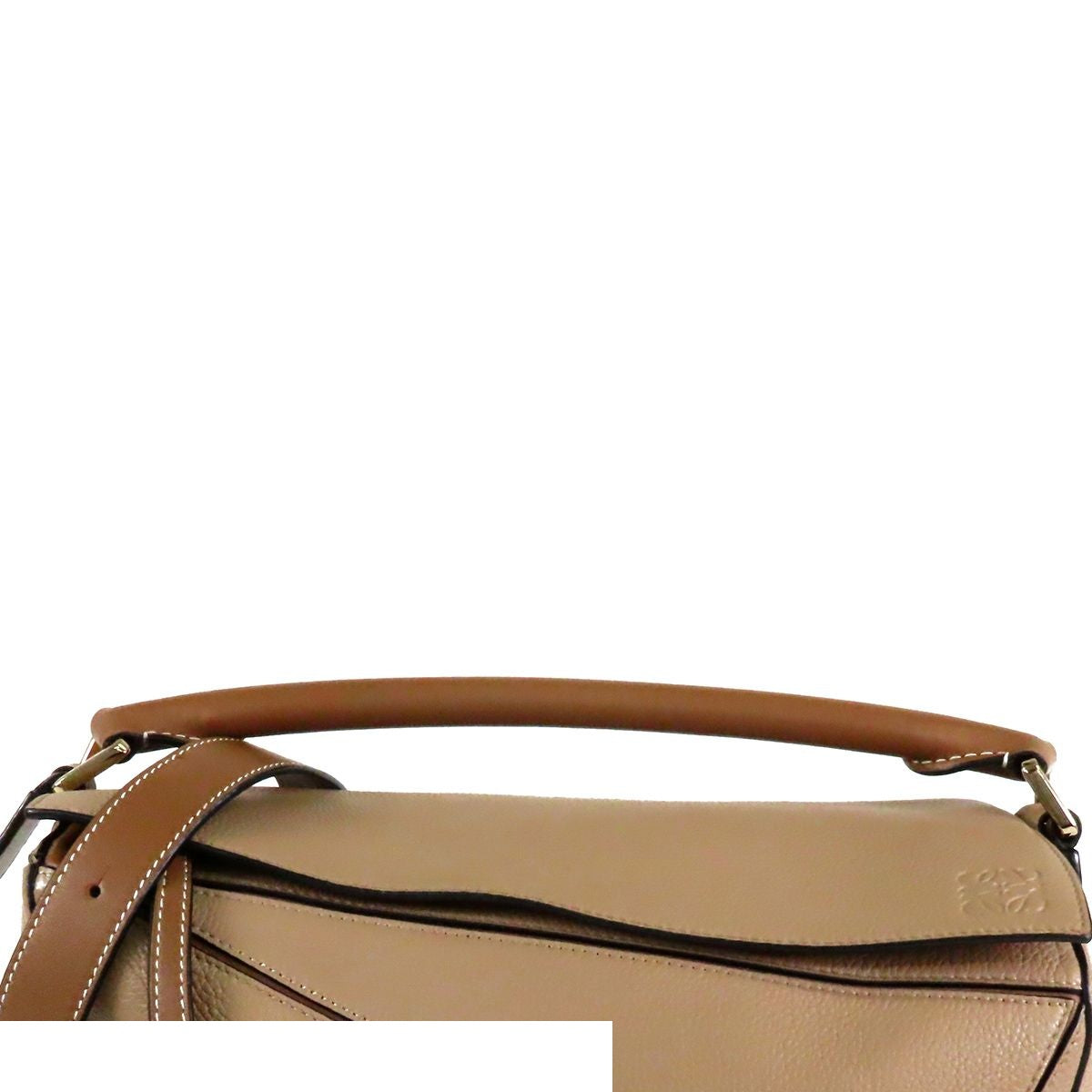 Loewe Puzzle Sand Leather 2-Way Shoulder Bag — view 4