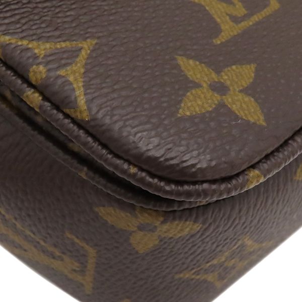Louis Vuitton Shoulder Bag Malso Monogram Canvas Monogram Gold Hardware Brown