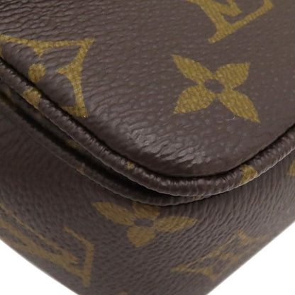 Louis Vuitton Shoulder Bag Malso Monogram Canvas Monogram Gold Hardware Brown