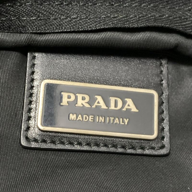 Prada Shoulder Bag - Black Leather