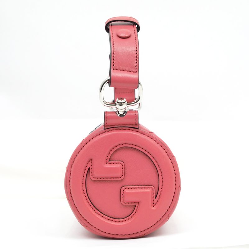 Gucci Blondie Mini Shoulder Bag 760170 One Shoulder - Pink Leather