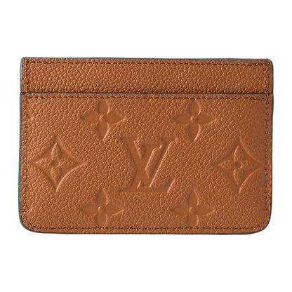 Louis Vuitton Card Case Porte Culte Surple Cognac