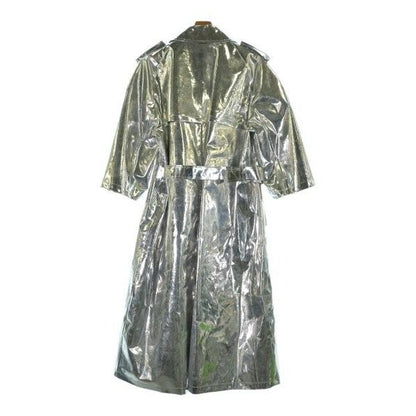 Gucci Trench Coat Silver — view 2